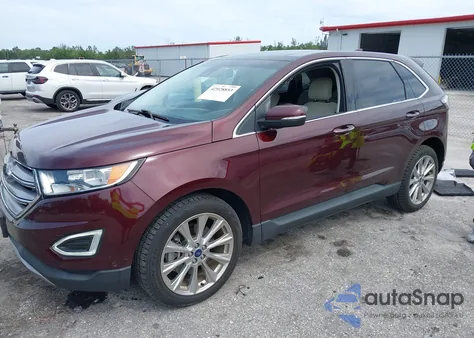 2018 Ford Edge Titanium из США, поврежденный, VIN 2FMPK4K87JBB50203